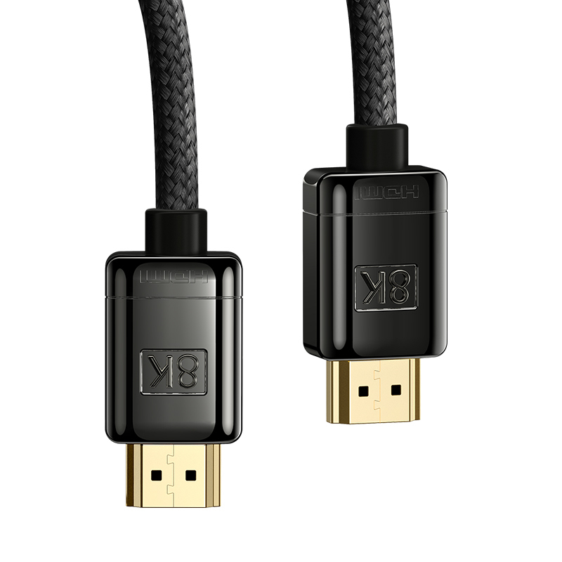 Baseus High Definition Series HDMI 8K to HDMI 8K Adapter Cable 1m - Black