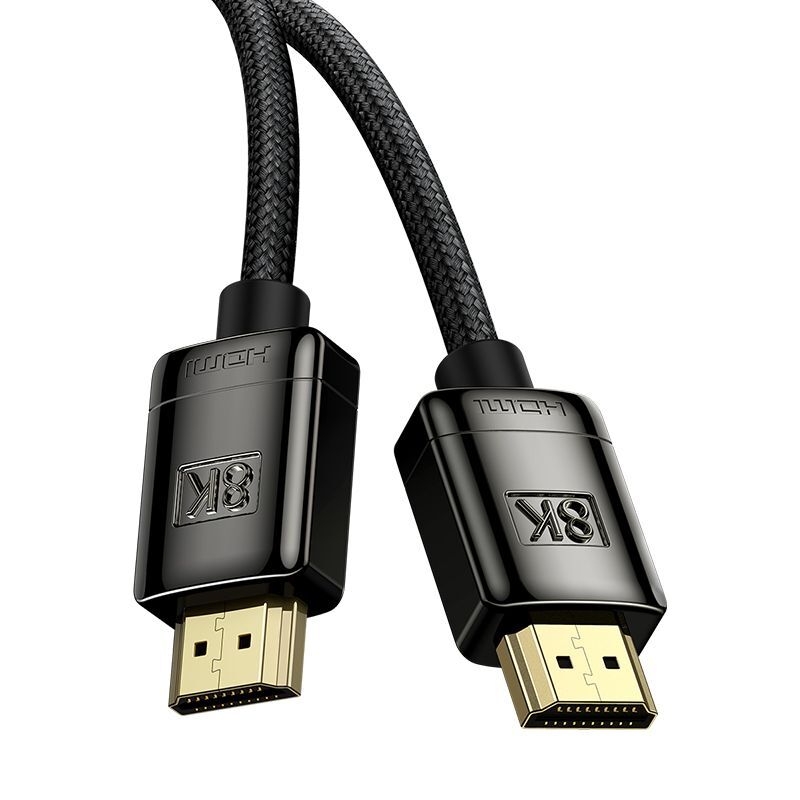 Baseus High Definition Series HDMI 8K to HDMI 8K Adapter Cable 1m - Black