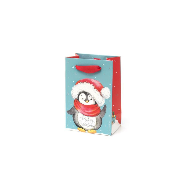 Legami Christmas Gift Bag - Small - Penguin