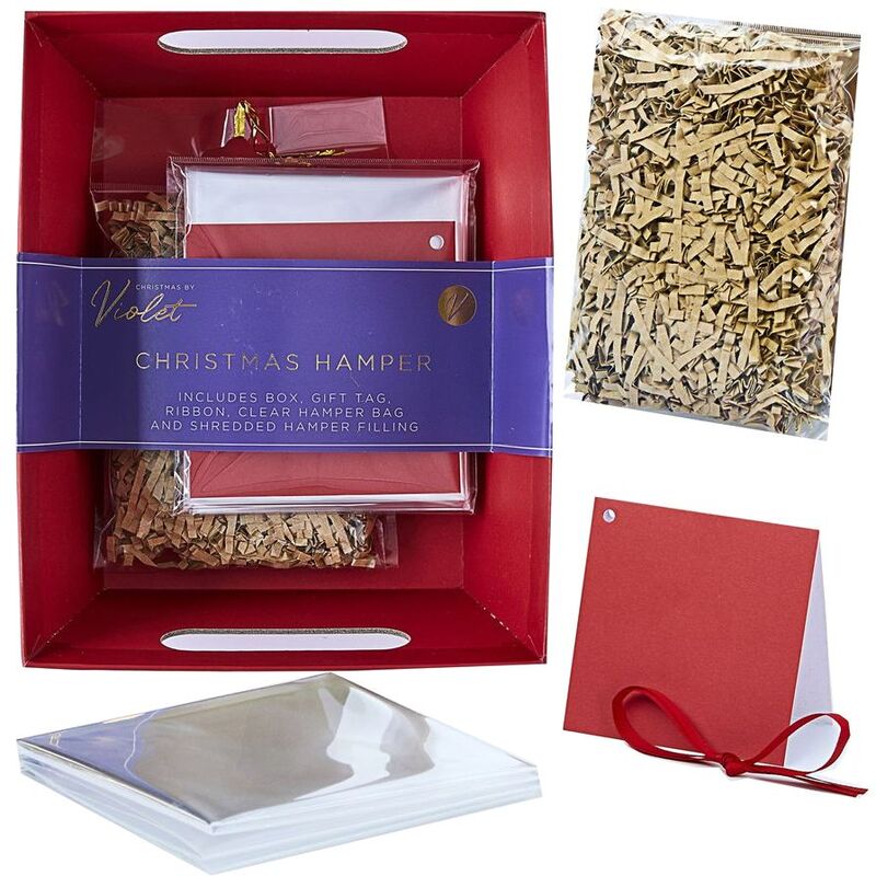 Design By Violet Christmas Hamper - Red