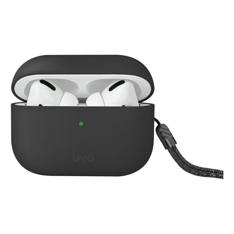 UNIQ Lino Hybrid Liquid Silicon Airpods Pro 2nd Gen (2022) Case - Ash