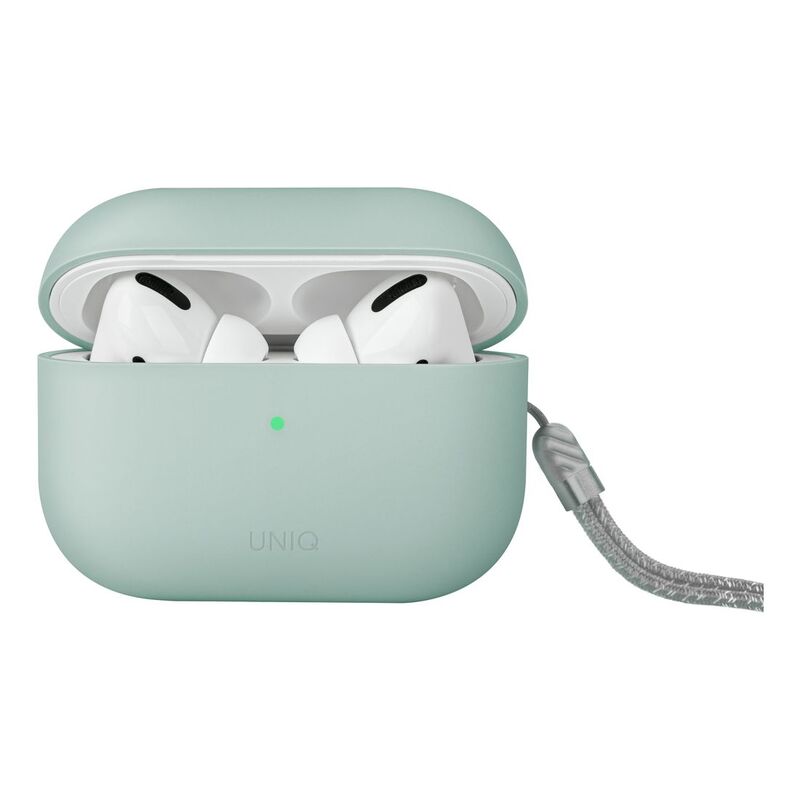 UNIQ Lino Hybrid Liquid Silicon Airpods Pro 2nd Gen (2022) Case - Mint UNIQ Lino Hybrid Liquid Silicon Airpods Pro 2nd Gen (2022) Case - Mint