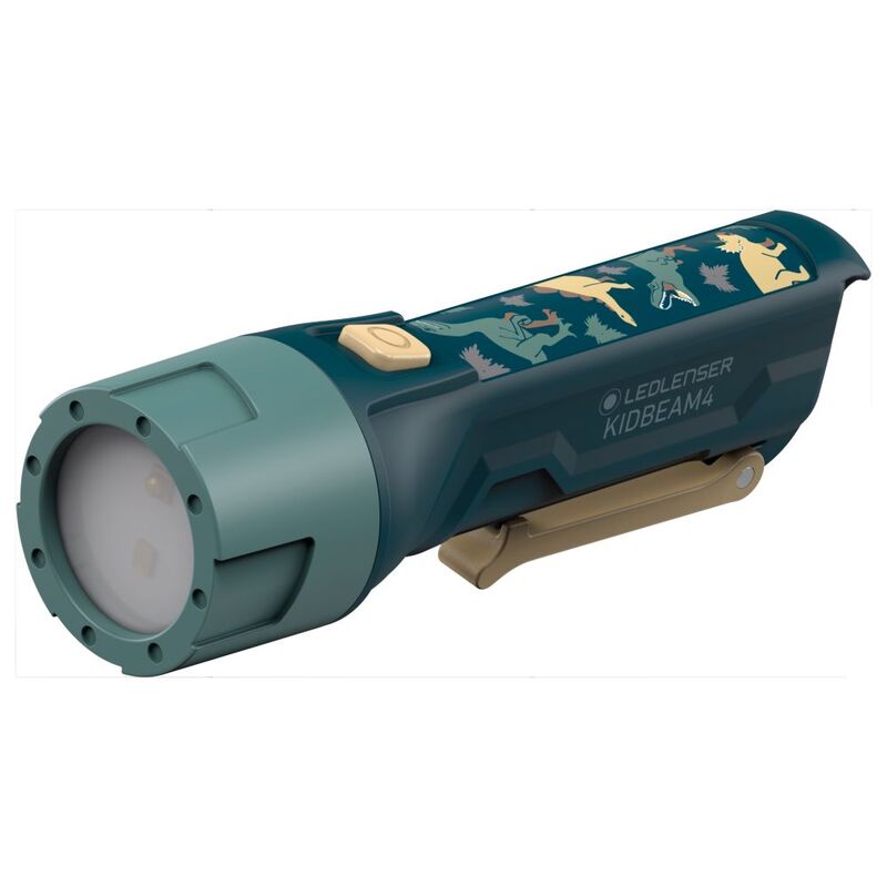 Ledlenser Kidbeam 4 Green Flashlight Gift Box