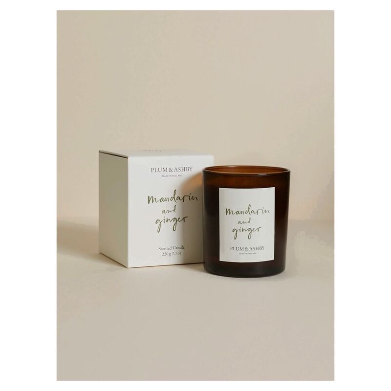 Plum & Ashby Mandarin & Ginger Candle 250g