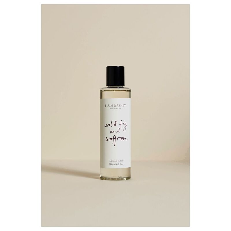 Plum & Ashby Wild Fig & Saffron Diffuser Refill 200ml