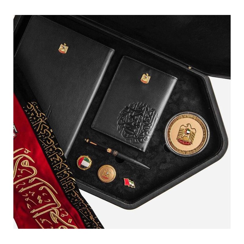 Rovatti UAE National Day 2022 Black Leather Gift Box Rovatti UAE National Day 2022 Black Leather Gift Box