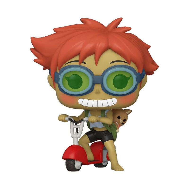 Funko Pop! Animation Cowboy Bebop Edward On Scooter With Ein 3.75-Inch Vinyl Figure