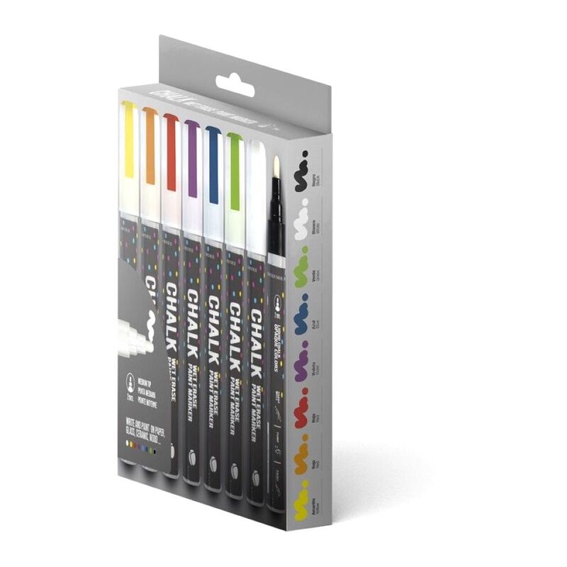 Montana Colors MTN Pack Marker Erasable 2mm 8 Units Montana Colors MTN Pack Marker Erasable 2mm 8 Units