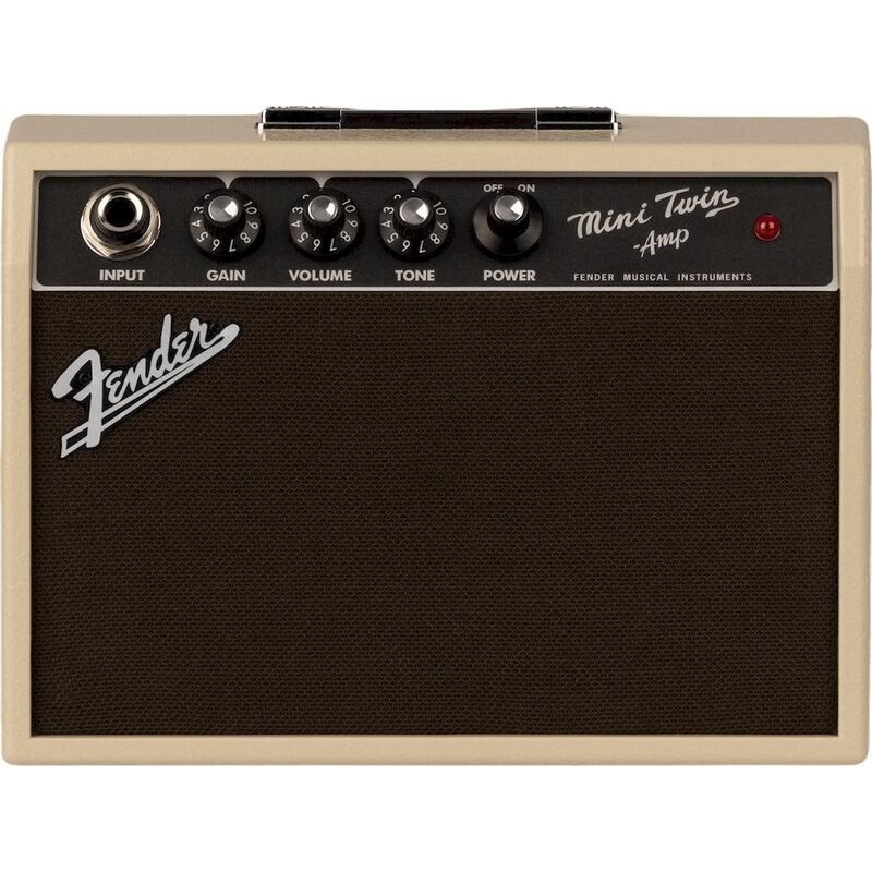 Fender Mini 65" Twin Guitar Combo Amp - Blonde Fender Mini 65" Twin Guitar Combo Amp - Blonde