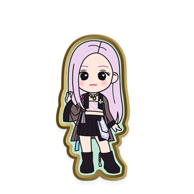 Blackpink Badge Hylt  - Rose