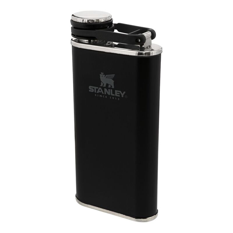 Stanley Classic Wide Mouth Flask -  Matte Black Pebble 235ml