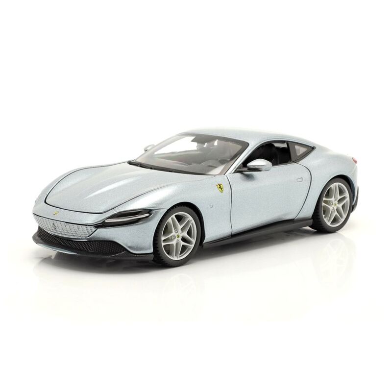 Bburago 18-26029 Ferrari Race & Play Ferrari Roma 1.24 Scale Die-Cast Model Car - Grey (Without Stand) Bburago 18-26029 Ferrari Race & Play Ferrari Roma 1.24 Scale Die-Cast Model Car - Grey (Without Stand)