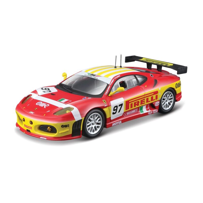 Bburago 18-36303 Ferrari Racing F430 GTC 2008 Le Mans 1.43 Scale Die-Cast Model Car Bburago 18-36303 Ferrari Racing F430 GTC 2008 Le Mans 1.43 Scale Die-Cast Model Car