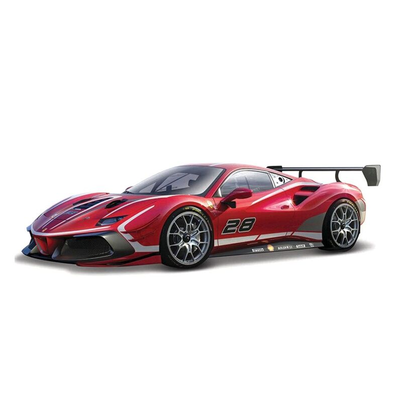 Bburago 18-36309 Ferrari Racing 488 Challenge Evo 2020 1.43 Scale Die-Cast Model Car - Red Bburago 18-36309 Ferrari Racing 488 Challenge Evo 2020 1.43 Scale Die-Cast Model Car - Red