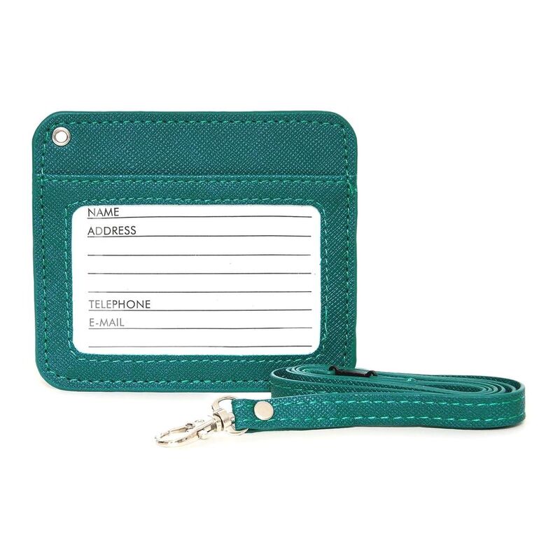 Legami Badge Holder - Petrol Blue