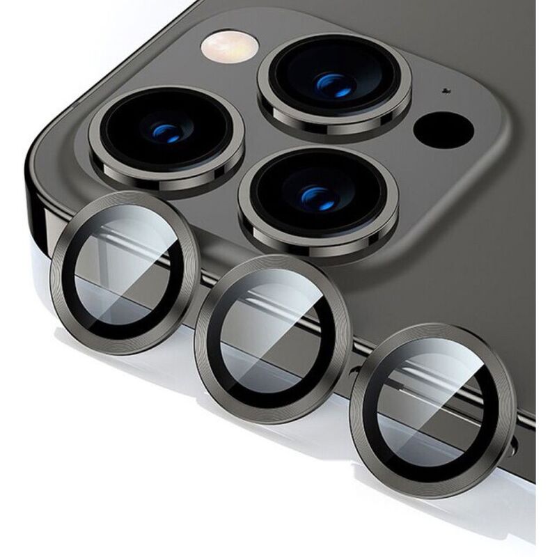 HYPHEN Camera Lens Protector For iPhone 14 Pro/ 14 Pro Max - Black HYPHEN Camera Lens Protector For iPhone 14 Pro/ 14 Pro Max - Black