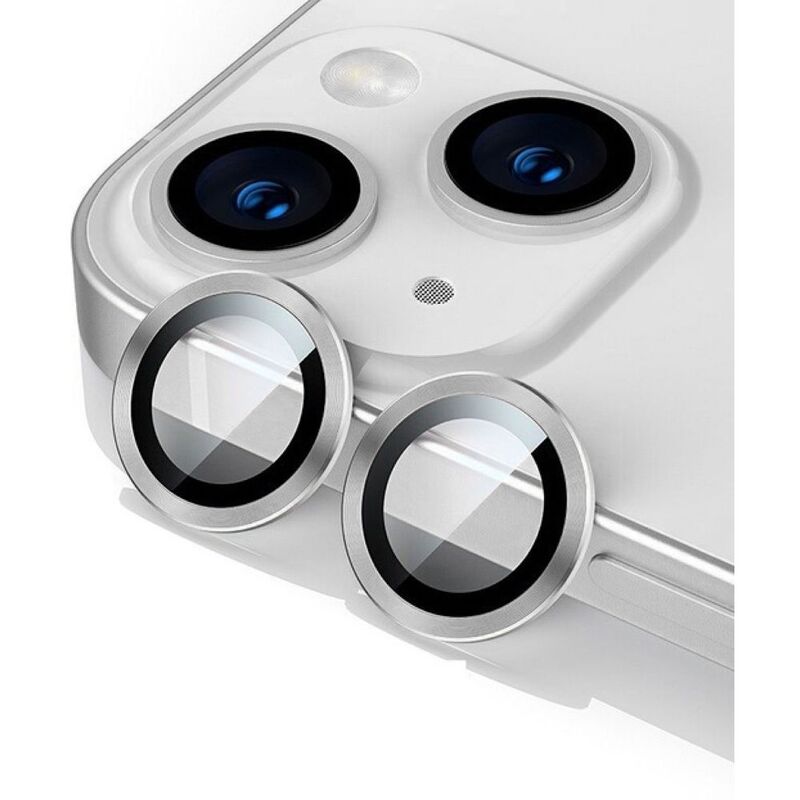 HYPHEN Camera Lens Protector For iPhone 14/ 14 Plus - Silver