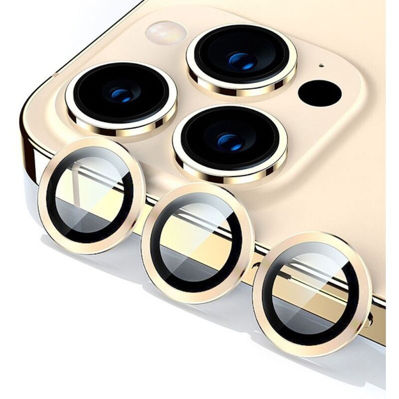 HYPHEN Camera Lens Protector For iPhone 14 Pro/ 14 Pro Max - Gold HYPHEN Camera Lens Protector For iPhone 14 Pro/ 14 Pro Max - Gold