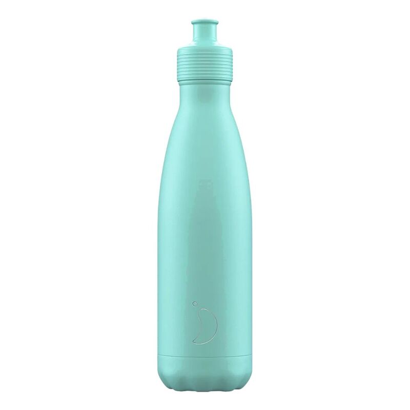 Chilly's Bottles Sports Pastel Green Stainless Steel Water Bottle 500ml
