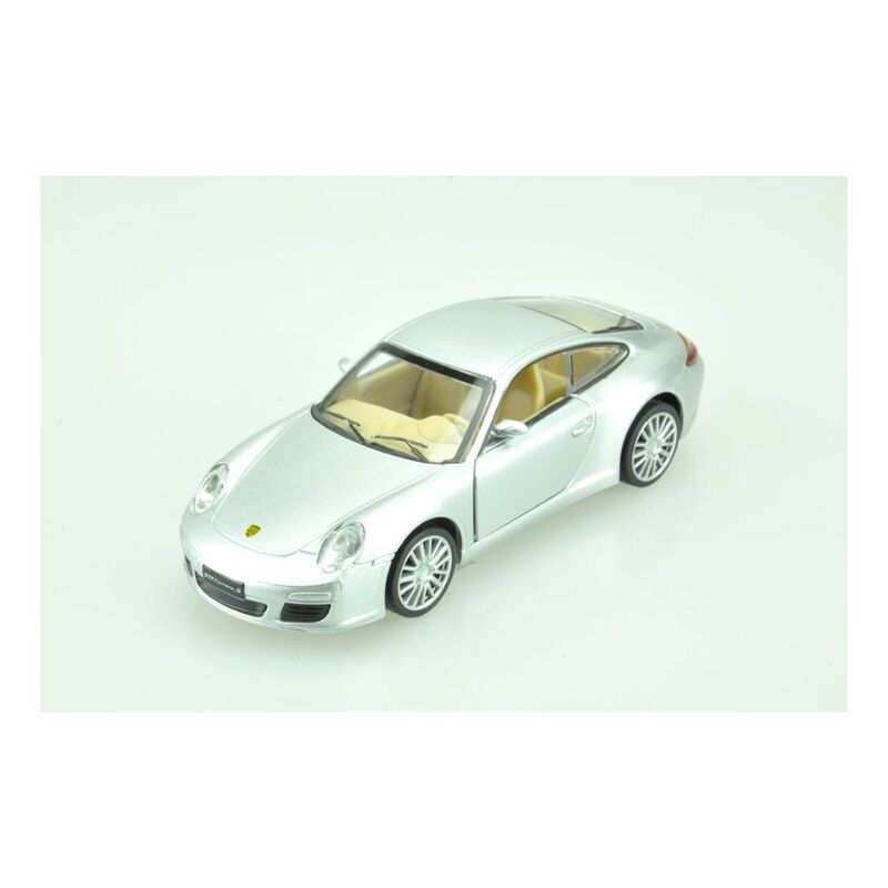 Metal Speed Zone Porsche 911 Carrera S 1.32 Scale Metal Die-Cast Car