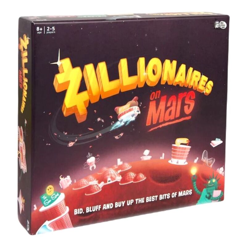 Big Potato Zillionaires On Mars Board Game Big Potato Zillionaires On Mars Board Game
