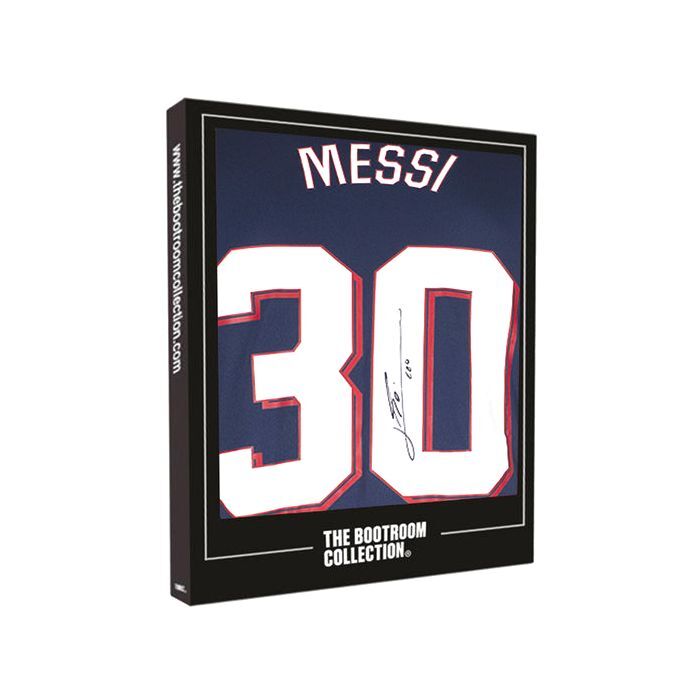 Bootroom Collection Lionel Messi Official Back Signed Psg 22-23 Fan Style Shirt (Boxed) Bootroom Collection Lionel Messi Official Back Signed Psg 22-23 Fan Style Shirt (Boxed)