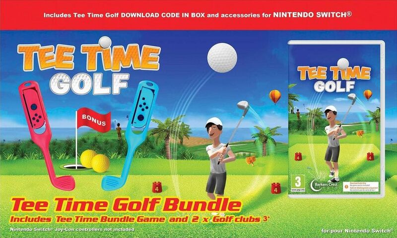 Tee Time Golf (Bundle) - Nintendo Switch (Code in a Box)