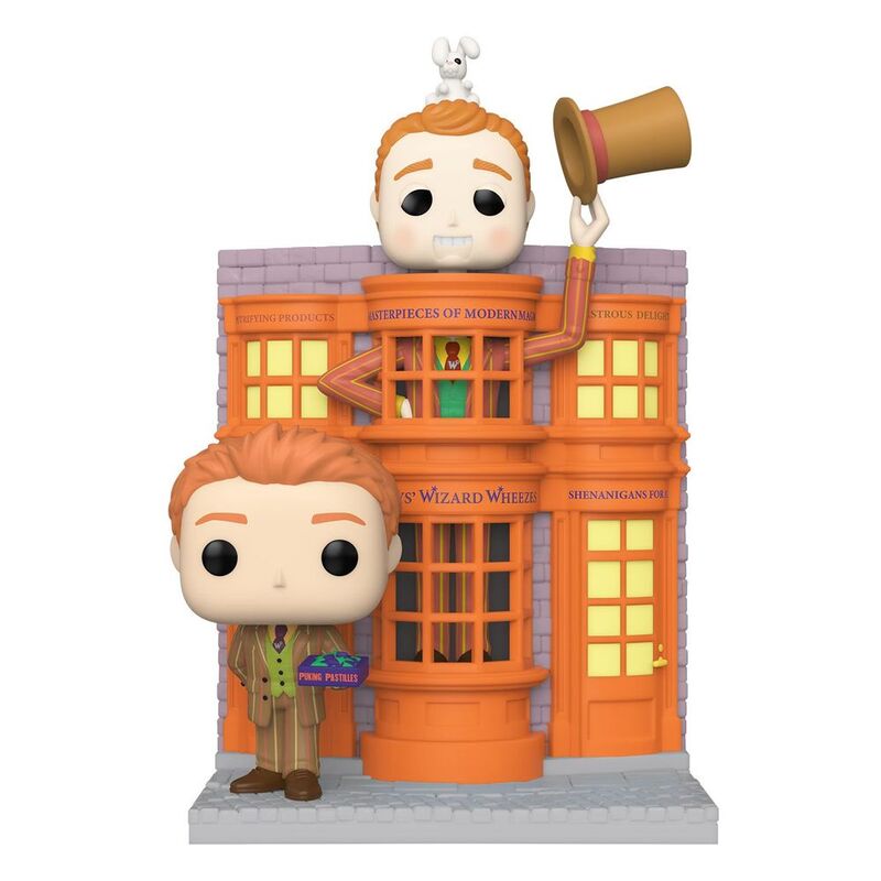 Funko Pop! Deluxe Movies Harry Potter Wizard Wheezes with Fred 3.75-Inch Vinyl Figure