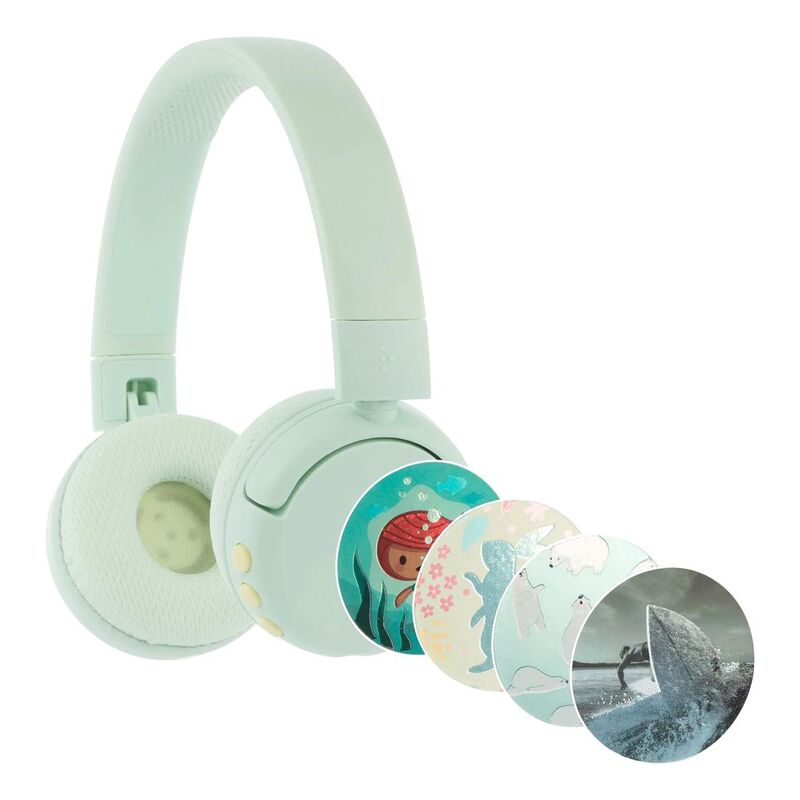 BuddyPhones Pop Fun Wireless HeadPhones - Green