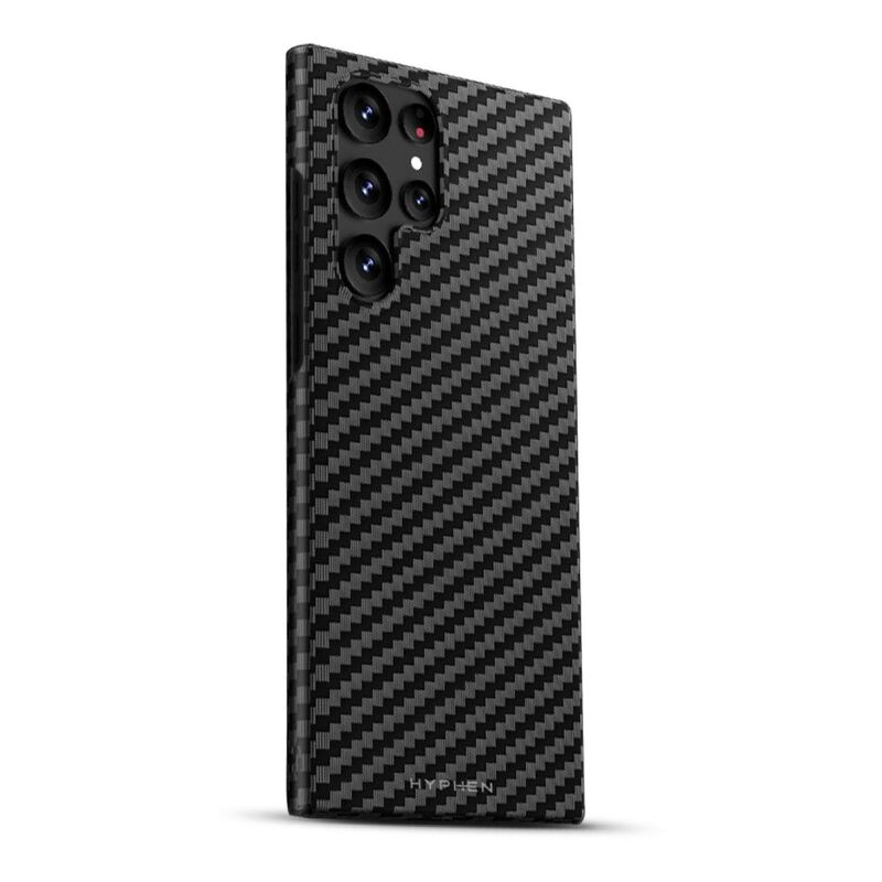 HYPHEN Carbon Fiber Case For Samsung Galaxy S23 Ultra - Black HYPHEN Carbon Fiber Case For Samsung Galaxy S23 Ultra - Black