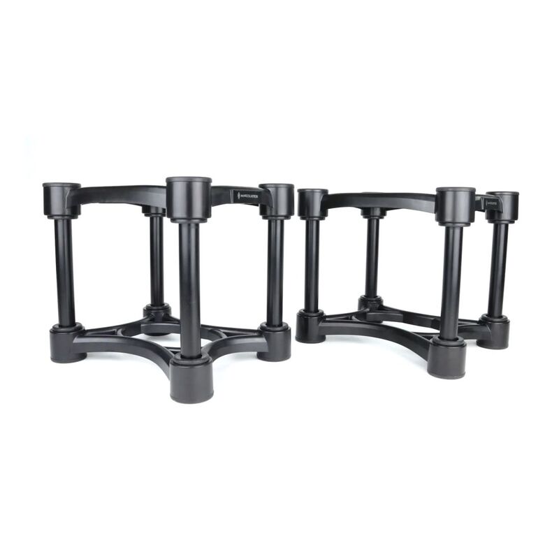 ISO Acoustics ISO-200 Isolation Stands For Large Speakers And Studio Monitors (Pair) - Black