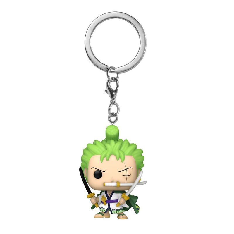 Funko Pocket Pop! Animation One Piece Roronoa Zoro 2-Inch Vinyl Figure Keychain