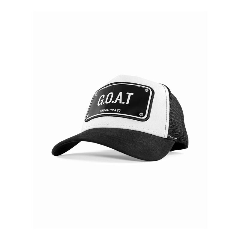 John Hatter G.O.A.T Unisex Cap Black/White