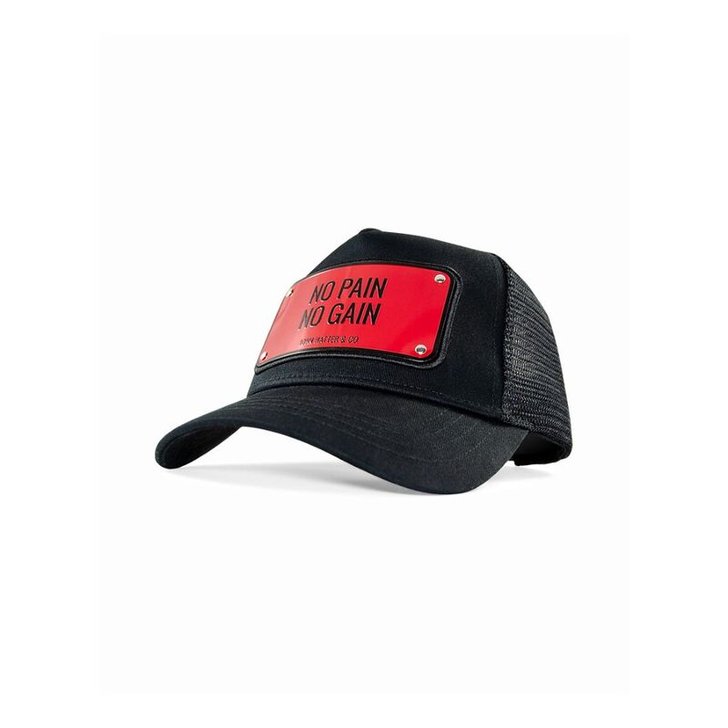 John Hatter No Pain No Gain Unisex Cap Black