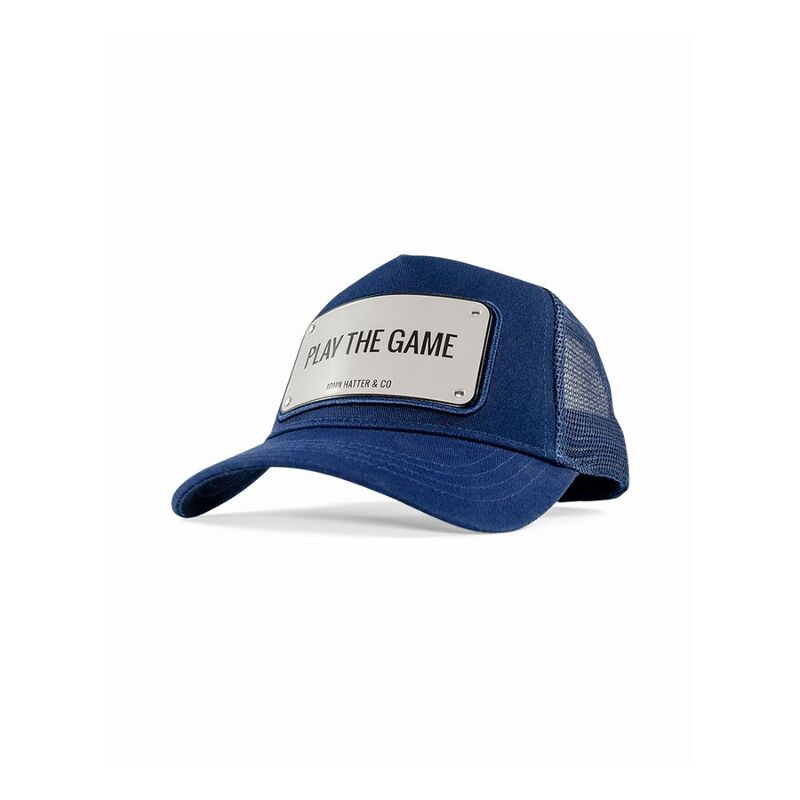 John Hatter Play The Game Unisex Cap Navy Blue John Hatter Play The Game Unisex Cap Navy Blue