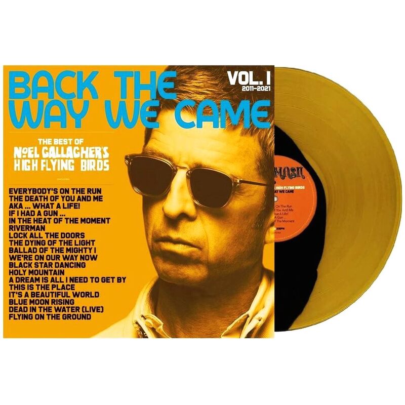 Back The Way We Came - Vol 1 (Yelow/Black Colored Vinyl) (2 Discs) (Limited Edition) | Noel Gallagher's High Flying Birds