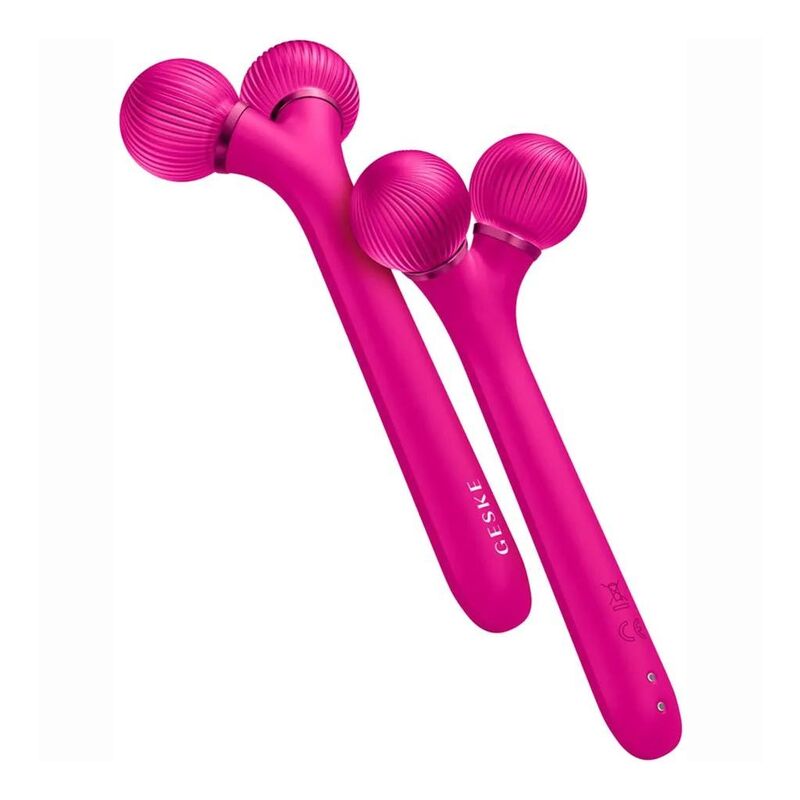 GESKE Sonic Facial Roller 4-in-1 - Magenta
