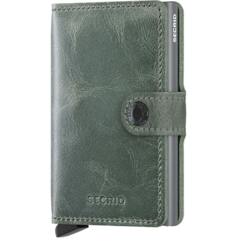 Secrid Miniwallet - Vintage Leather - Sage