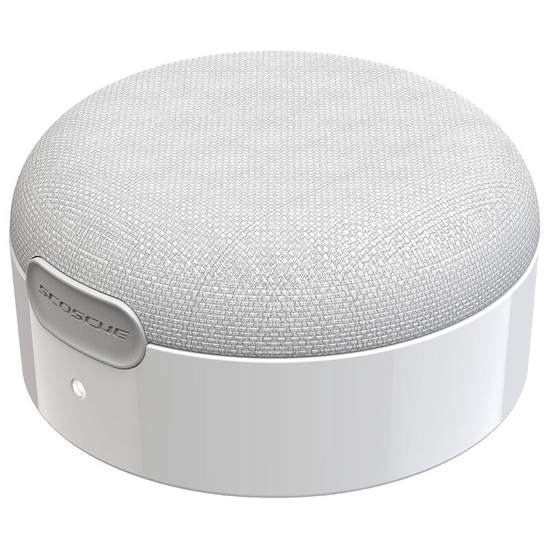 Scosche Boomcan MS Compact MagSafe Compatible Magnetic Wireless Speaker - White Scosche Boomcan MS Compact MagSafe Compatible Magnetic Wireless Speaker - White