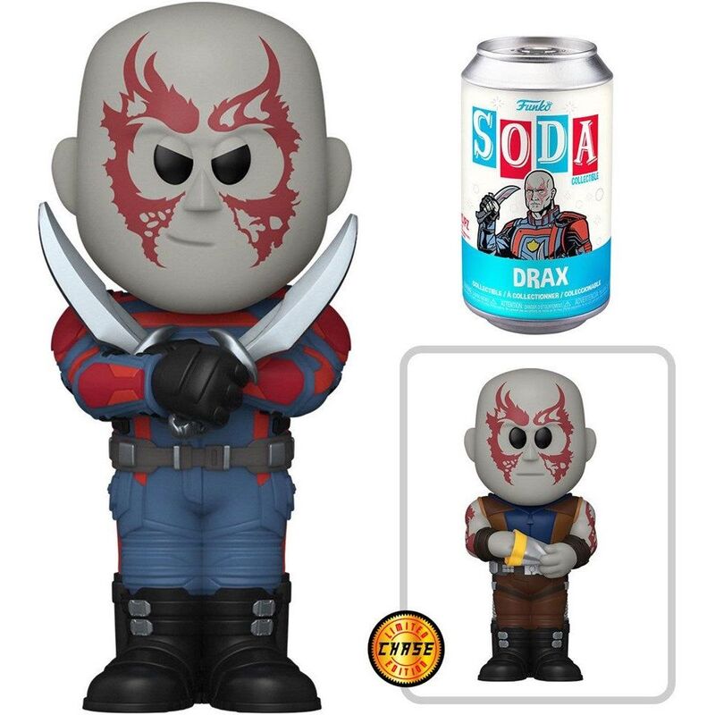 Funko Vinyl Soda Marvel Guardians Of The Galaxy 3 Drax Vinyl Figure (with Chase*)