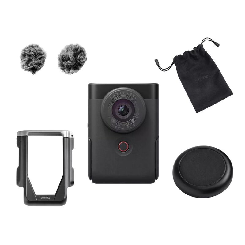 Canon PowerShot V10 Advanced Vlogging Kit - Black