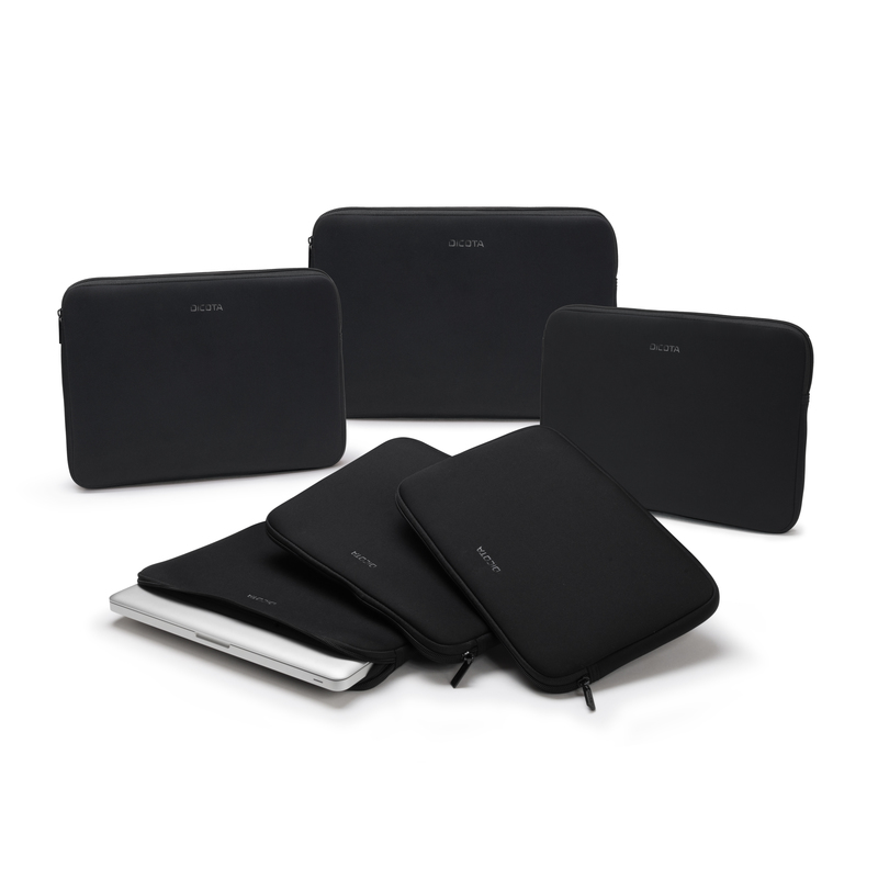 Dicota Perfect Skin 14-14.1 Black Laptop Sleeve