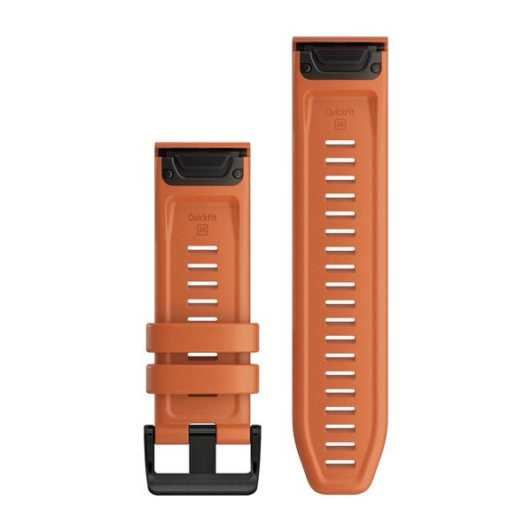 Garmin QuickFit 26mm Watch Strap Silicone Orange