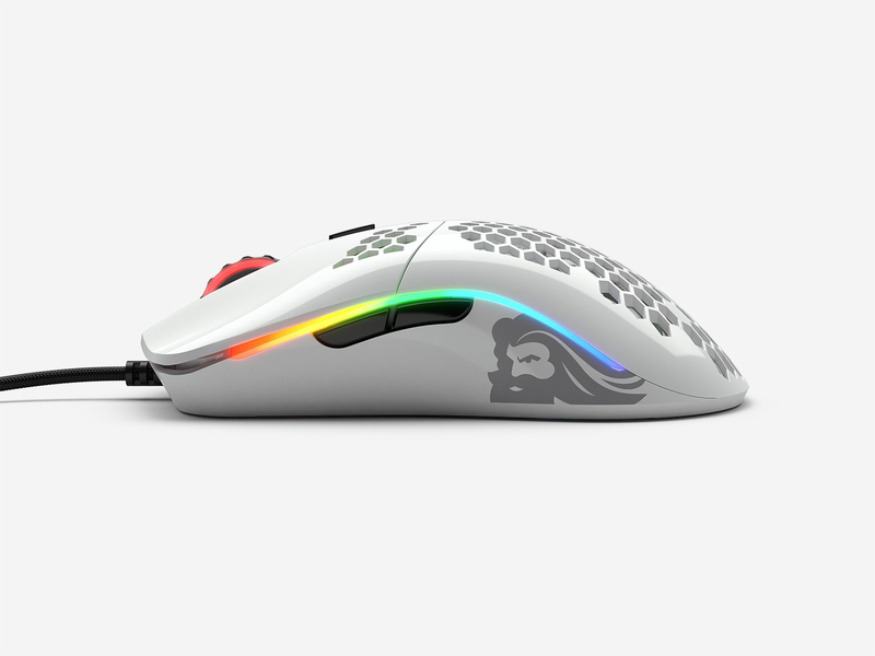 Glorious Model O Glossy White Gaming Mouse