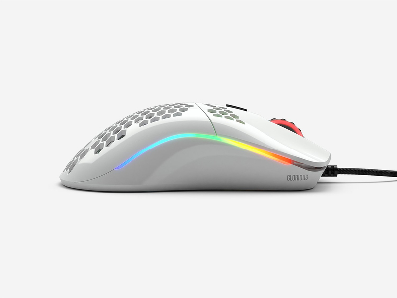 Glorious Model O Glossy White Gaming Mouse