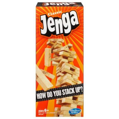 Hasbro Classic Jenga Stacking Game