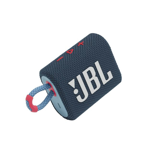 JBL Go 3 Blue/Pink Portable Waterproof Wireless Speaker