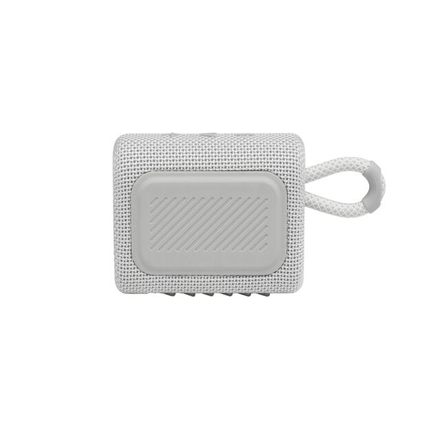 JBL Go 3 White Portable Waterproof Wireless Speaker