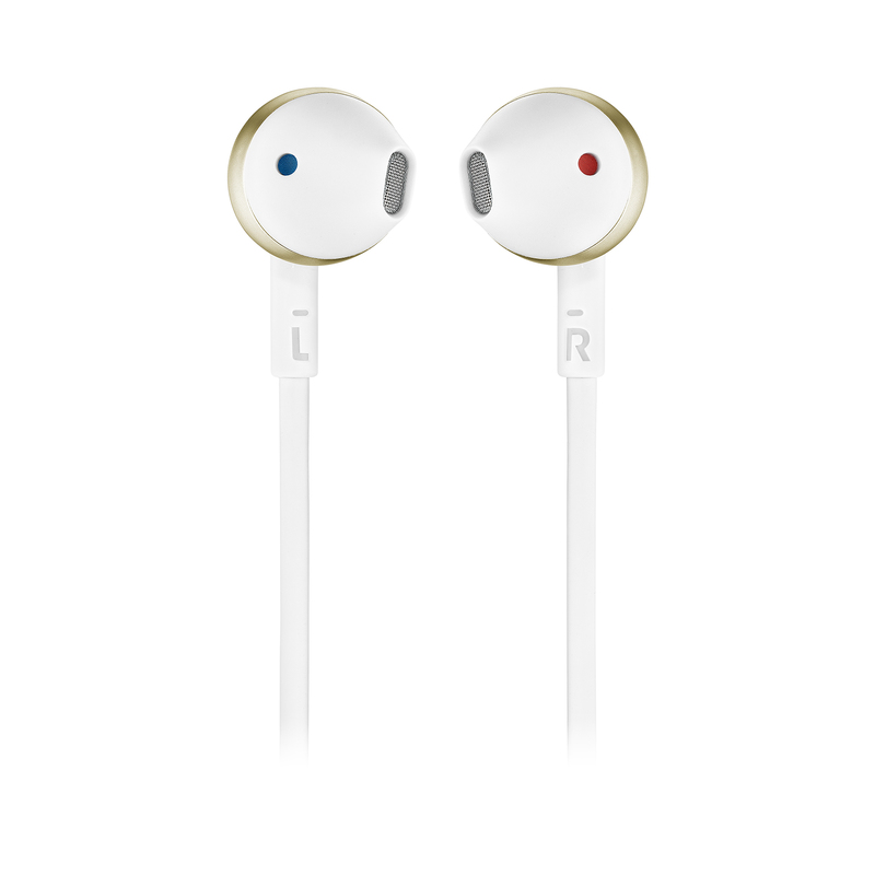 JBL Tune 205 Champagne Gold Bluetooth In-Ear Earphones