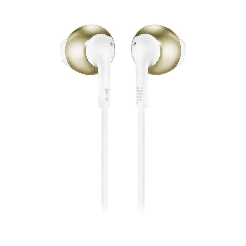 JBL Tune 205 Champagne Gold Bluetooth In-Ear Earphones